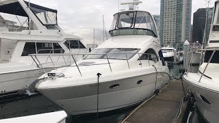 2008 Sea Ray 36 Sedan Bridge Walk Through [upl. by Eintrok]