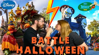 PARC ASTERIX vs PARC DISNEYLAND PARIS QUEL PARC DATTRACTION RESPECTE LE MIEUX HALLOWEEN [upl. by Annayt]