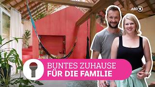 Spektakulärer Umbau junge Familie baut alte Scheune aus und macht sie bunt  ARD Room Tour [upl. by Purcell116]