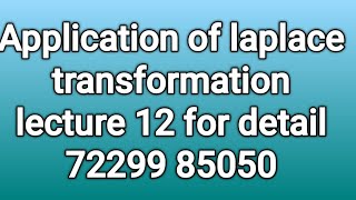 laplace transformation for Engineering mathematics gate mathematics lecture 12 [upl. by Victor904]