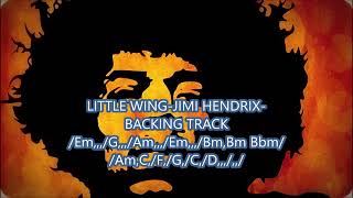 JIMI HENDRIXLITTLE WINGBACKING TRACK [upl. by Goober127]