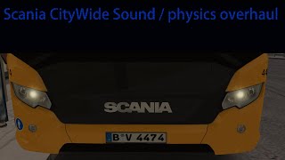 Omsi 2 Scania CityWide Overhaul Mod v08b OUTDATED [upl. by Rasure173]