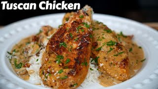 My Favorite Quick amp Easy Weeknight Dinner  Creamy Tuscan Chicken in 30 Minutes or Less [upl. by Brittain]