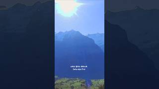 해발 2000m 스위스 알프스 휘르스트에서 Alps First Peak Grindelwald Switzerland [upl. by Bonina]