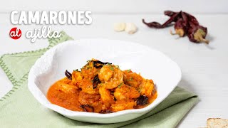 Receta de camarones al ajillo ¡fáciles picosos y deliciosos  Recetas de Cuaresma  Cocina Vital [upl. by Ainatit504]