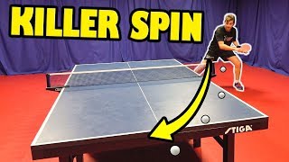 5 Tips To Produce KILLER Spin  Table Tennis [upl. by Ot282]