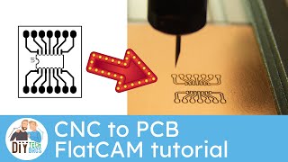 FlatCAM PCB CNC Full Tutorial  Sponsored by NextPCB [upl. by Kcuhc]