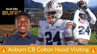 EXCITING Auburn CB Colton Hood amp 3Star RB Brandon Hood Visiting Colorado  Transfer Portal News [upl. by Ynohtnakram60]