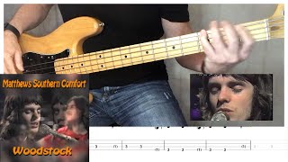 quotWoodstockquot  Matthews Southern Comfort  bass tabcover FRANKS BASS COVERS [upl. by Varini]