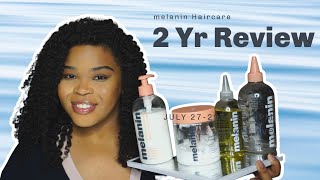 Two year honest review of melanin haircare I bought it all [upl. by Hannie639]