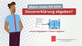 Wann MUSS ich eine Steuererklärung abgeben 🤔 Abgabepflicht einer Steuererklärung [upl. by Kcirdahc]