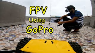 Using GoPro as Dedicated FPV Camera  Rc Car Test Footage [upl. by Noirda510]