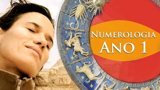 NUMEROLOGIA ANO 1  POR PAULA PIRES [upl. by Arakal482]