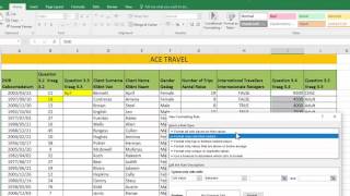 NSC CAT Nov 2014 P1  Q3 Excel [upl. by Marylynne]