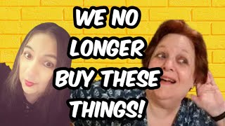 SEVEN THINGS I No Longer Buy In 2024 Collab With Money Mom  Dawn [upl. by Anatnom]