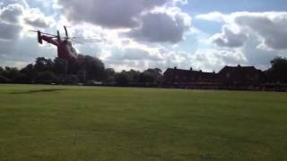 Helimed 55 leaves Edwinstree School [upl. by Enautna128]