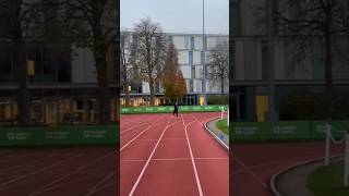 trackandfield sprinting athletics sprinttraining motivation sprints olympicathlete [upl. by Noruq509]