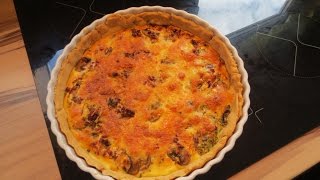 ChampignonSpeckQuiche [upl. by Williams]