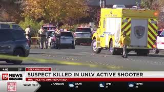 BREAKING Las Vegas police responding to active shooter alert at UNLV [upl. by Carree905]