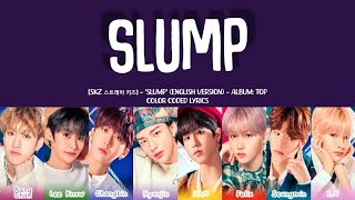 SKZ 스트레이 키즈  SLUMP Lyrics English Version Color Coded HanRomEng [upl. by Yeung909]