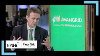 NYSE Floor Talk Pedro Azagra CEO AVANGRID [upl. by Weikert]