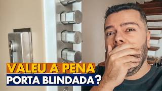 COLOQUEI PORTAS BLINDADAS NO APARTAMENTO  Lucas Amadeu [upl. by Eceryt]