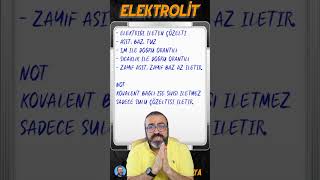 Elektrolit Nedir [upl. by Devland]