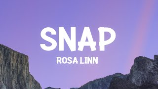 Rosa Linn  SNAP Lyrics [upl. by Helve]