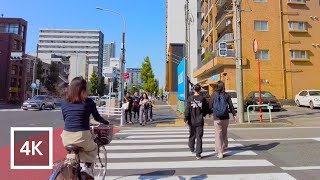 Japan 4K Walking Tour  Stroll through Nagoya city center in the early afternoon 4K60fps [upl. by Prader461]