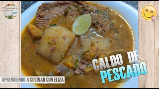 CALDO DE PESCADO ALBACORA [upl. by Reeba]