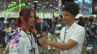 NEO Interview  Super Smash Con 2023  Discussing Upsets and performance [upl. by Masterson]