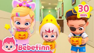 Happy Halloween Party with Bebefinn Family 🎃 Chumbala Cachumbala More Songs for Kids [upl. by Anawyt]