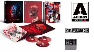 Hellraiser Quartet Of Torment Chatterer Slipcase Arrow Video 4K UHD Limited Edition  US [upl. by Hgeilyak]