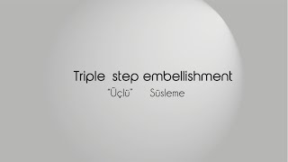 Triple step embellishment [upl. by Ative]