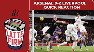 FA Cup R3 Arsenal 02 Liverpool  Quick Reaction [upl. by Cassey]