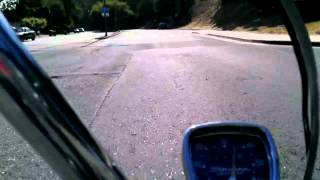 50 MPH on a 1968 Schwinn Stingray 1st run [upl. by Enimassej]