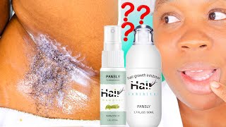 I tried Pansly Hair Removal Spray for 15 days Do Pansly Hair Products Work [upl. by Asilej]