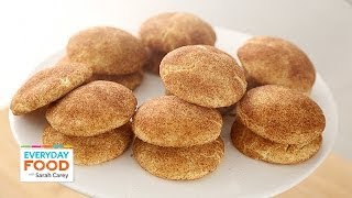 NoFail Snickerdoodle Recipe  Everyday Food with Sarah Carey [upl. by Ahsinek]