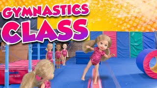 Barbie  The Twins First Gymnastics Class  Ep136 [upl. by Nnyleve]