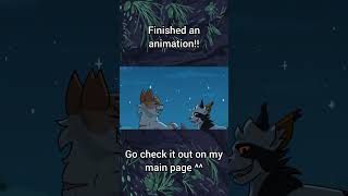 warriorcats animation Swiftpaw AU MAP part finished for Halloween [upl. by Anirehs38]