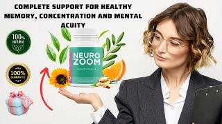 NeuroZoom NEUROZOOM The Golden Brain Health Supplement Reviews [upl. by Yttisahc]