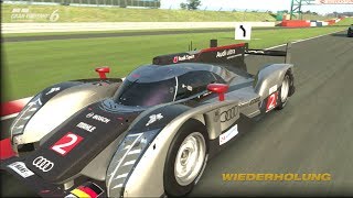 GRAN TURISMO 6 HD Audi R18 TDI Audi Sport Team Joest at Silverstone [upl. by Montagna]