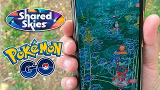 ¡CAPTURO SHINY BRUTAL JUGANDO Pokémon GO en UNO de los LUGARES más CHETADOS del MUNDO Keibron [upl. by Etnaihc]