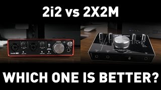 Focusrite Scarlett 2i2 vs MAudio MTrack 2X2M Which Should You Get [upl. by Doownel]