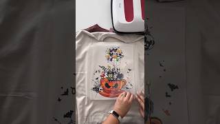 DIY Disney TShirts for Fall 🍂  Easy DTF Transfers with Cricut Easy Press disneyland2024 [upl. by Lepper]