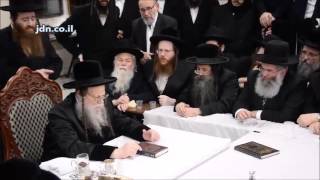 Modzitz Rebbe Commemorating The Yahrtzeit Of The Divrei Yisroel  Kislev 5777 [upl. by Chasse]