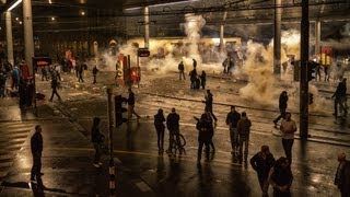 Ausschreitungen am Bahnhof Bern beim quottanz dich frei 3quot kämpf dich frei [upl. by Lilybel900]