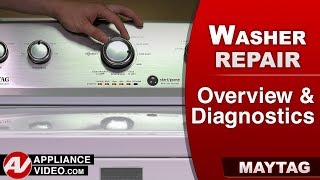 Maytag MVWC565FW0 Washer  Overview and Diagnostic Mode [upl. by Diamond930]