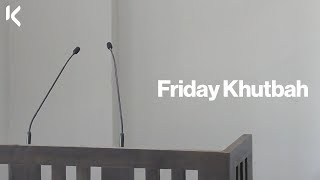 Jumuah at KIC  Sheikh Ibrahim Khan [upl. by Scheld717]