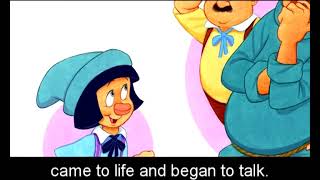 Pinocchio  Doodle Dee Doo  KIDS STORIES amp SONGS  READ ALONG  SING ALONG [upl. by Suirtemed590]